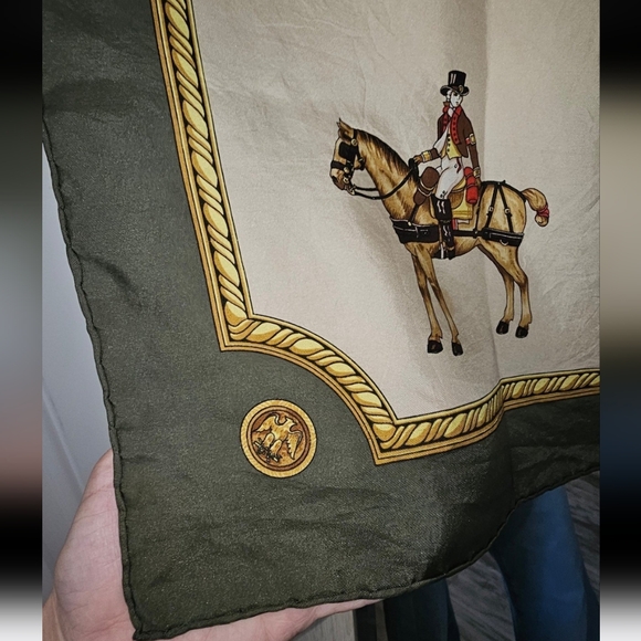 CELINE Paris Large Pure Silk Scarf - Picture 5 of 12